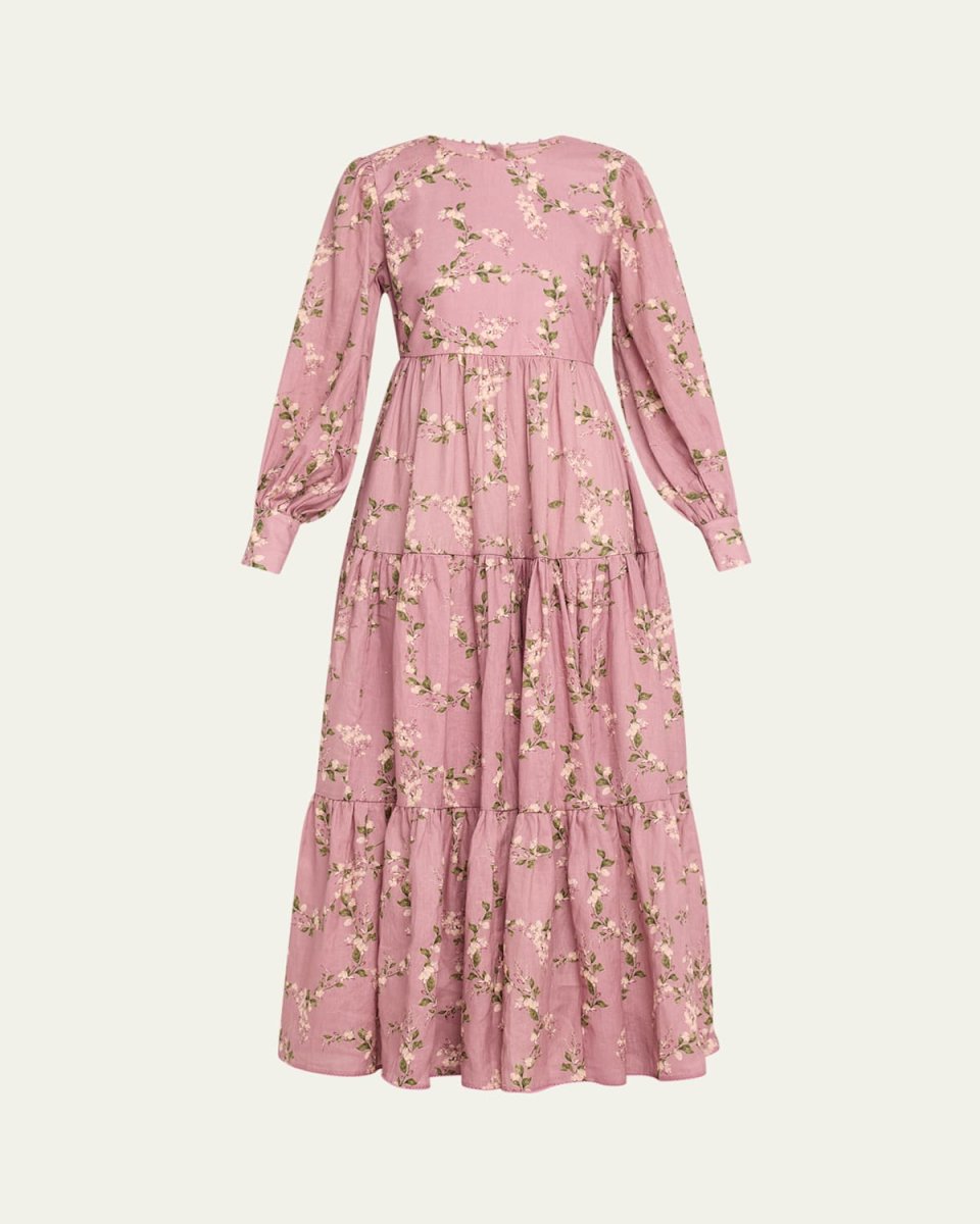 Nuez Tiered Maxi Dress